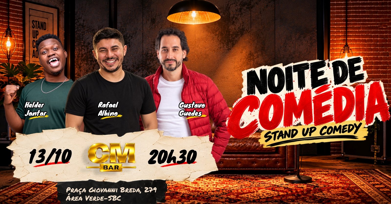 Noite de Comédia — Stand Up Comedy